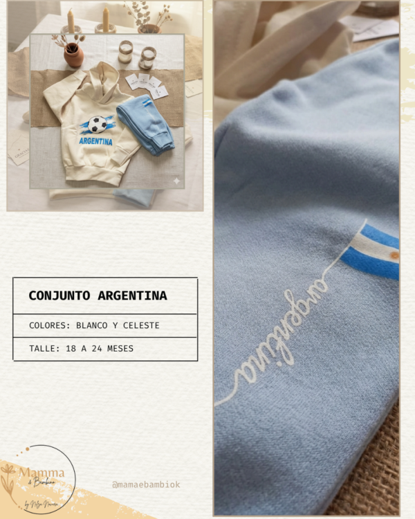 Conjunto Frizado Argentina