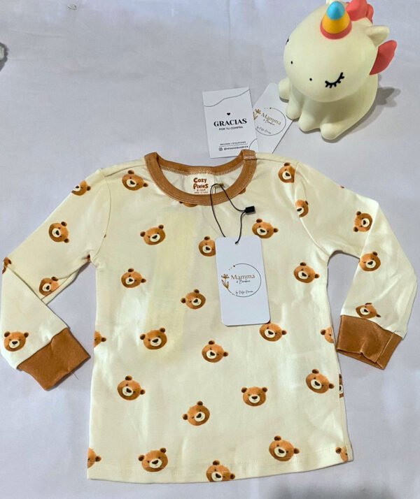 Conjunto Piyamero Albaricoque