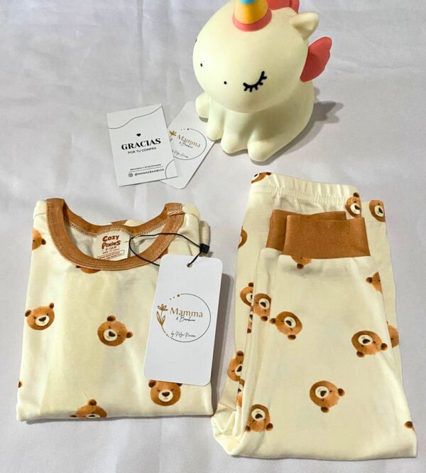 Conjunto Piyamero Albaricoque