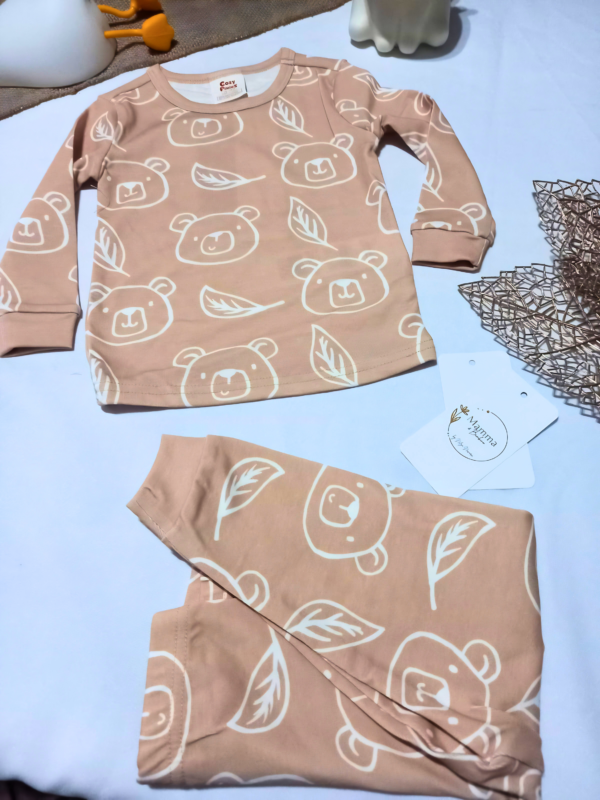 Latte2 Conjunto Piyamero Latte Gold