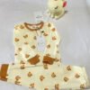 Conjunto Piyamero Albaricoque