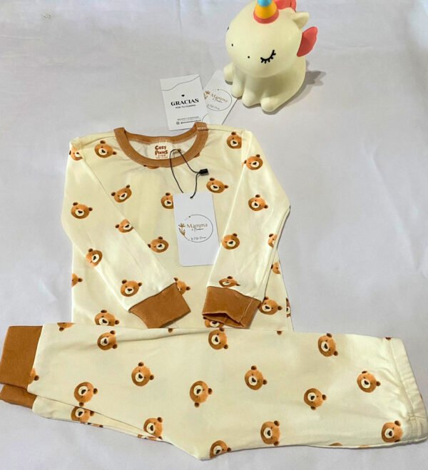 Conjunto Piyamero Albaricoque