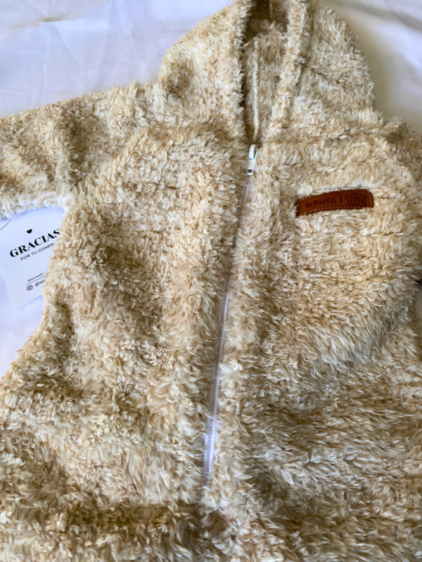 Enterito Teddy "Osito Latte" con Capucha
