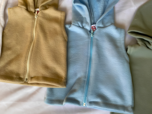 Chaleco Polar Soft Unisex con Capucha