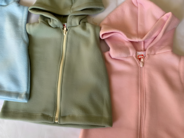 Chaleco Polar Soft Unisex con Capucha