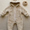 Enterito Teddy "Osito Latte" con Capucha