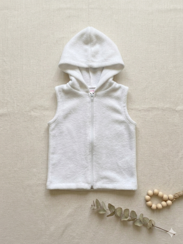 Chaleco Polar Soft Unisex con Capucha