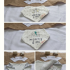 Baberos bandanas Daddy set por 2