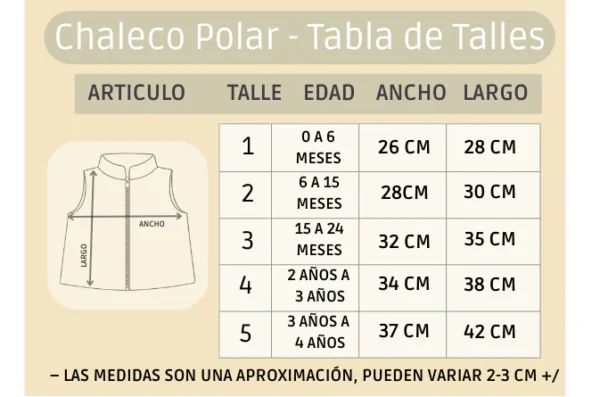 Chaleco Polar Soft Unisex con Capucha