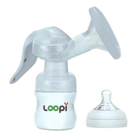 Extractor Sacaleche Manual Loopi con Sistema de Masaje