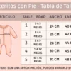 talles Gaudi Enteritos Enterito de Plush Selva