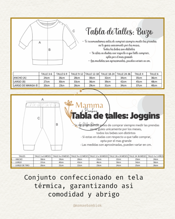 Conjunto Frizado Argentina